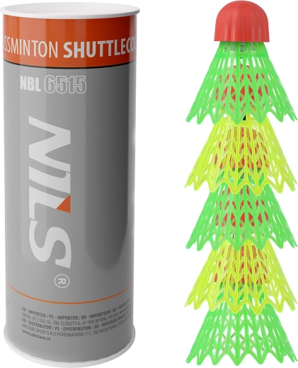 Crossminton bolde NILS NBL6515, 5 stk.