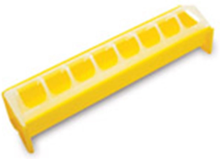 Fodertrug til fjerkræ 30 cm af fødevaregodkendt plast