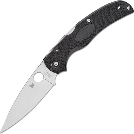 Foldekniv SPYDERCO Native Chief Lightweight, sort, satin