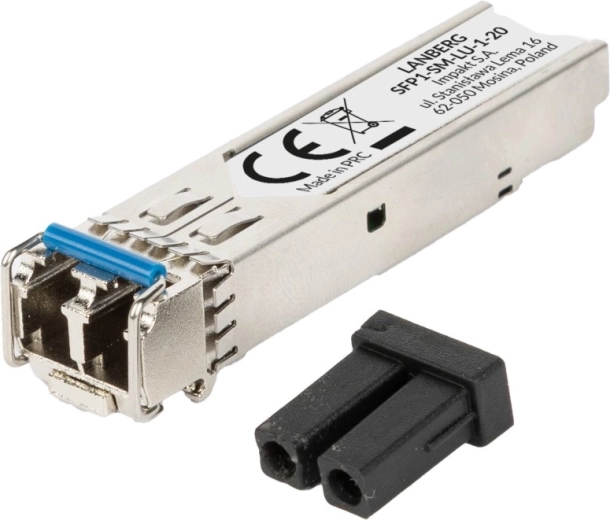 Optisk SFP-modul Gigabit Ethernet 1,25 Gb/s 1310 nm LC/UPC singlemode op til 20 km