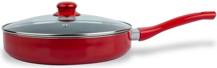 Dyb stegepande med låg 28 cm Kitchisimo, non-stick belægning