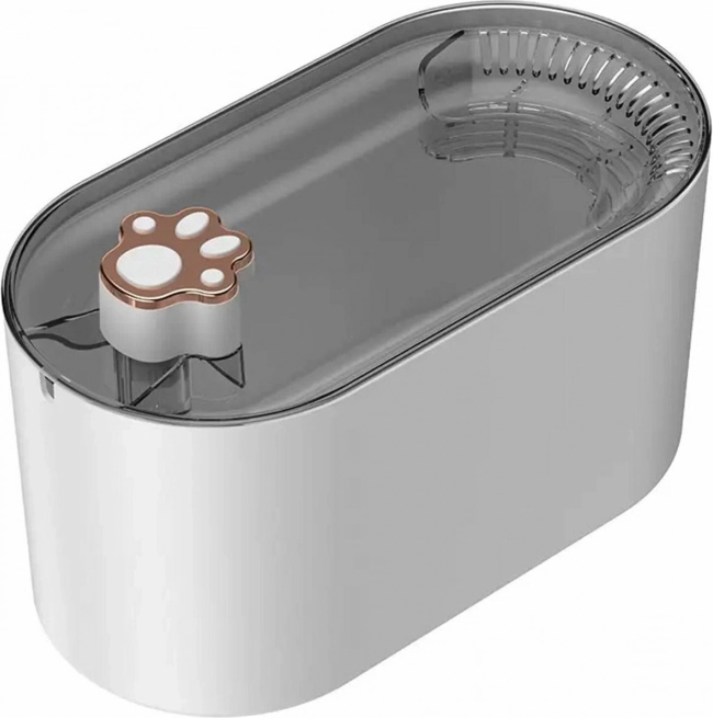 Ag991a automatisk drikkefontæne hvid