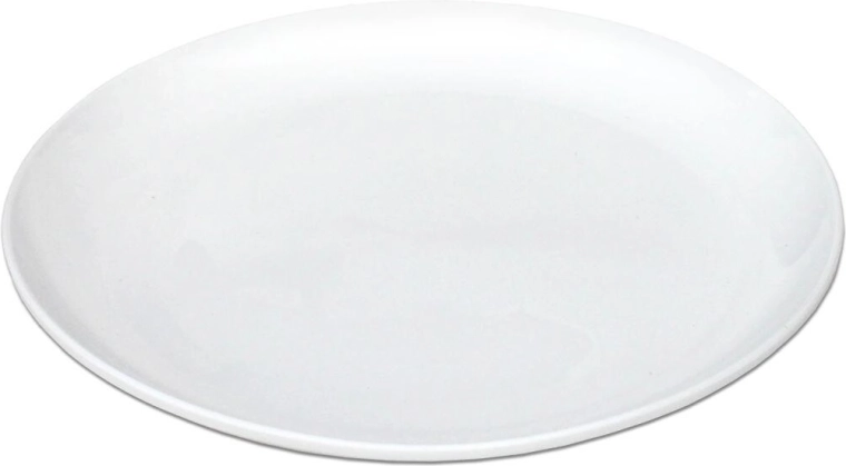 Desserttallerken 17 cm af robust plast – farvemix
