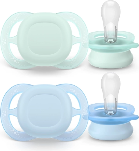 Philips Avent sut UltraSoft til nyfødte 0–2 mdr., 2 stk.