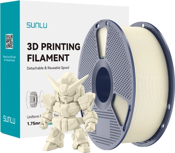 Sunlu filament PLA+ 2.0 elfenben 1,75 mm