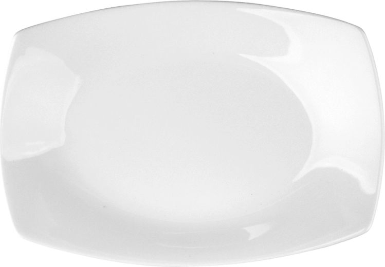 Mariapaula Moderna firkantet hvidt serveringsfad 33 cm
