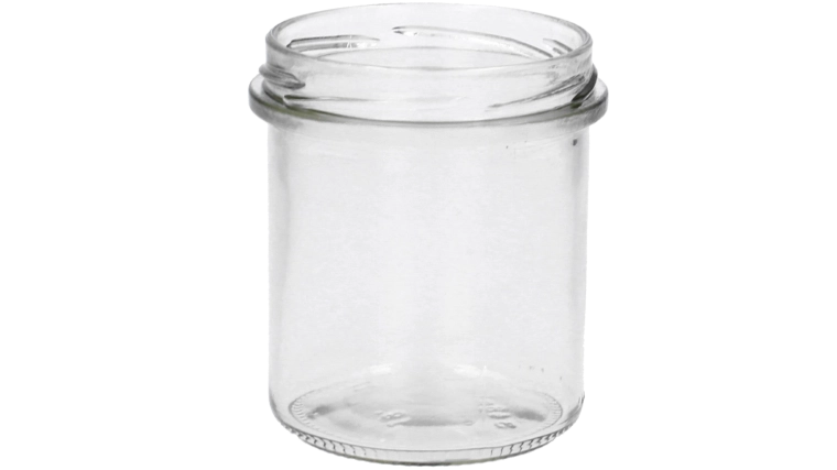 Glaskrukke 350 ml, bred åbning 82 mm