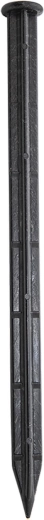 Jordanker EKOGRID 25 cm, sort (10 stk)
