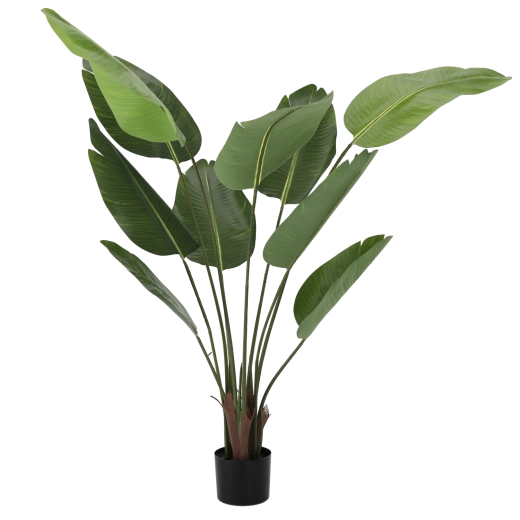 Kunstig bananplante i potte 150 cm