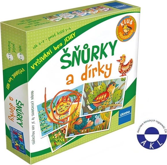 Granna Snore og Huller kreativt spil