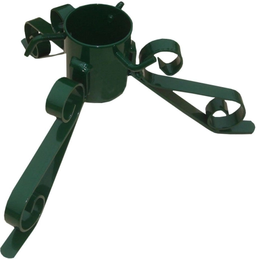 Metalfod til juletræ, grøn