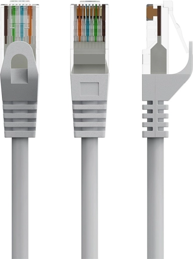 Patchkabel Cat 6 UTP 0,25 m grå