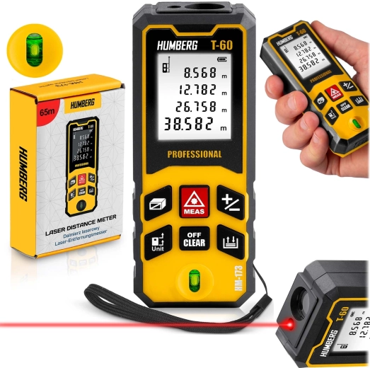 Laserafstandsmåler HUMBERG T-60 60 m