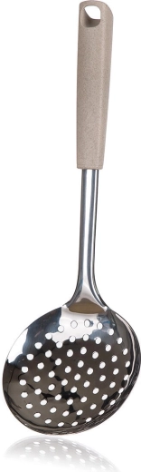Skummer Natural i rustfrit stål og PP 33,5 × 11,4 cm