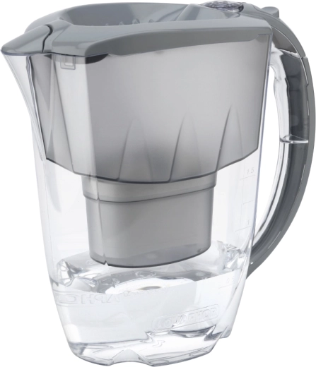 Maxfor Amethyst filtrkande vandkande 2,8 l med patron B100-25, grå