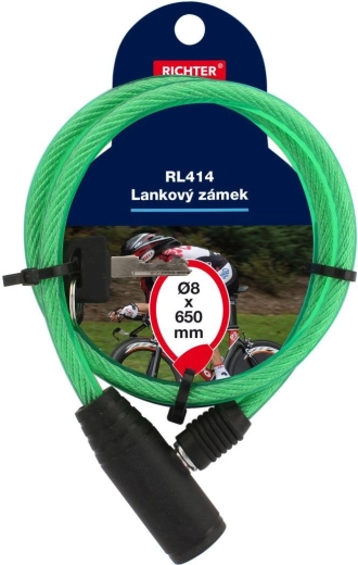 RICHTER kabel­lås 8 × 650 mm, grøn