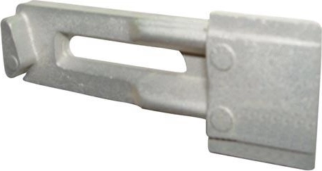 Højre dørpal P 30015, metal, 3 stk.