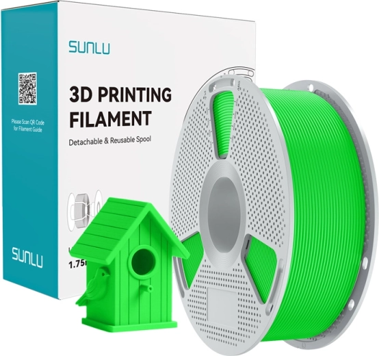 Sunlu ASA-filament grøn 1,75 mm