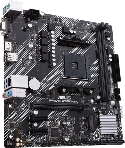 ASUS Prime A520M-K bundkort AM4 micro-ATX