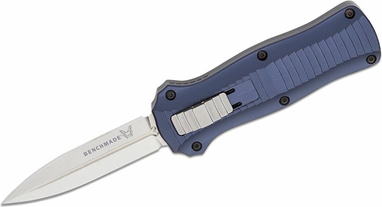 Benchmade Mini Infidel Crater Blue automatisk kniv 7,9 cm limited edition