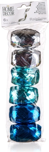 Gavebånd Rainbow 10 m, farvemix, 6 stk.