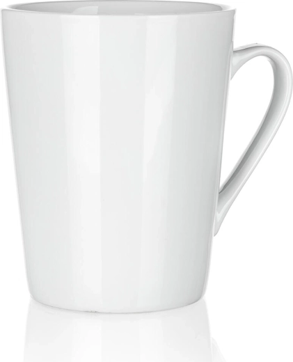 Keramisk krus WILBY 420 ml hvid