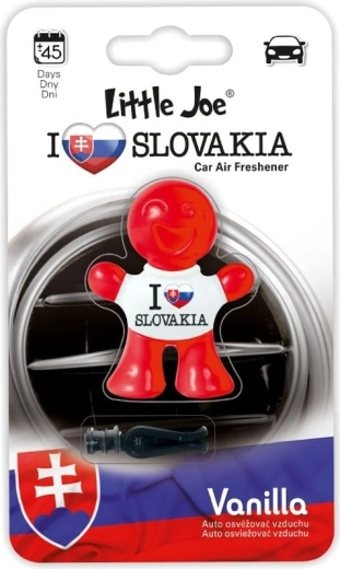 Little Joe 3D Supair Drive bilduft vanilje „I Love You Slovakia“