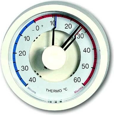 TFA bimetaltermometer max–min
