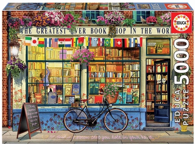 Puslespil EDUCA Verdens største boghandel 5000 brikker