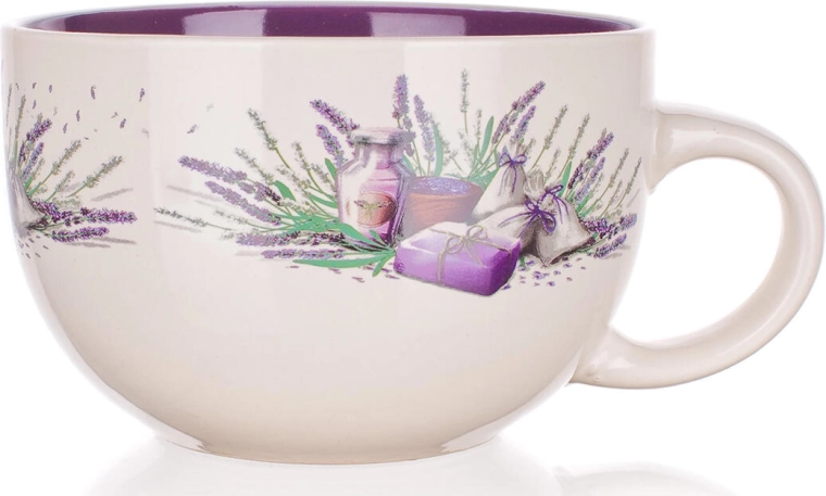 Keramisk jumbo-krus Lavender 660 ml