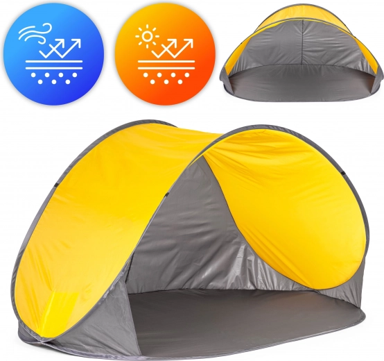 Pop-up strandtelt mod vind MultiGarden til strand, pool, have