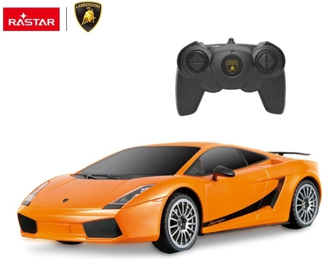 RC-bil Lamborghini Superleggera 1:24 Rastar sort