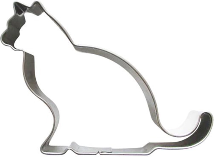 Udstiksform til småkager – kat, rustfrit stål 5–6 cm