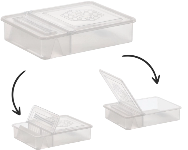 Loftfoderbræt til bier 1,5 l, 26 × 20 × 5,5 cm