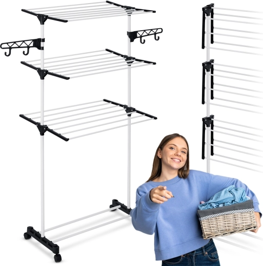 Stående tørrestativ Delia 15 m