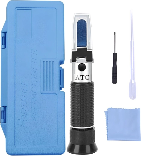 RENEW FORCE refraktometer til alkohol 0–80 % med ATC - 1 stk.
