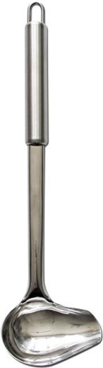 Ske i rustfrit stål til sovs