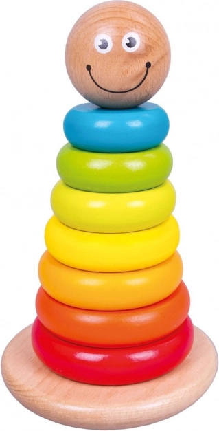 Træ-stableringe på pind BINO