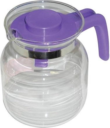 Glaskande til te MATURA 0,65 l med plastlåg og håndtag