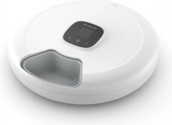 Intelligent foderautomat petoneer nutrispin med 6 rum