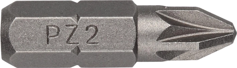 Bit-holder Pozidriv PZ2 25 mm – sæt 10 stk. IRWIN