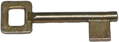 Dornnøgler I–III i galvaniseret stål, sæt med 3 stk.