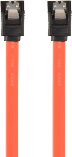 SATA III-datakabel med metalclips 50 cm