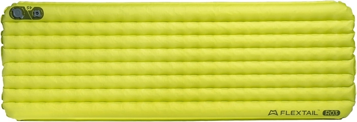 Oppusteligt liggeunderlag Flextail Tiny sleeping pad R03 AVS regular grøn