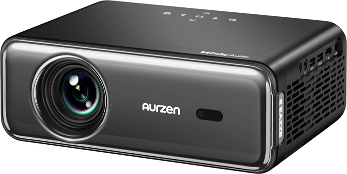 Projektor Aurzen Eazze D1 Pro Full HD med 4K-understøttelse og Dolby Audio