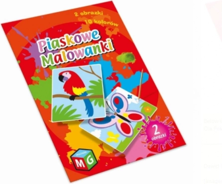 Sandbilleder Sommerfugl og papegøje