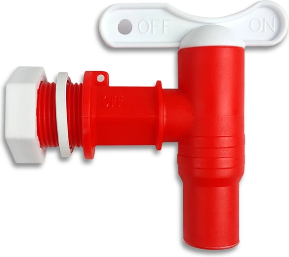 Aftapningshane til plasttønde 200–500 l, gevind 3/4"