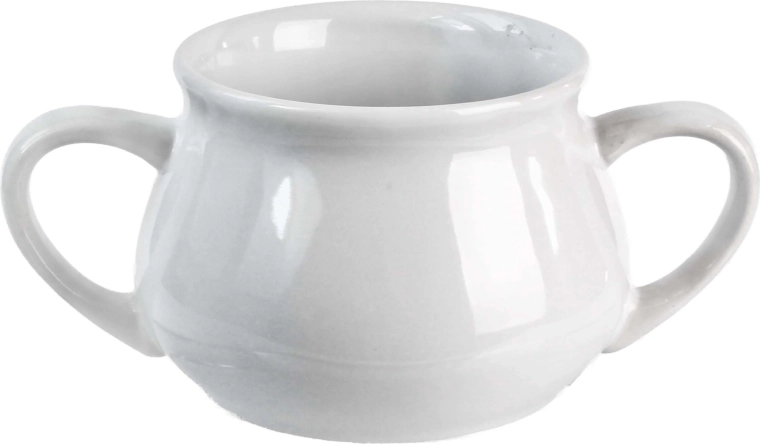 Keramisk suppeskål TORO 460 ml hvid