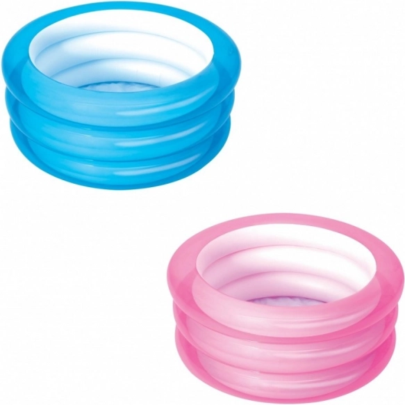 Mini-bassin pink/blå 70 x 30 cm