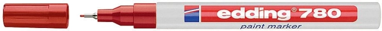 Lakmarker rød Edding 780